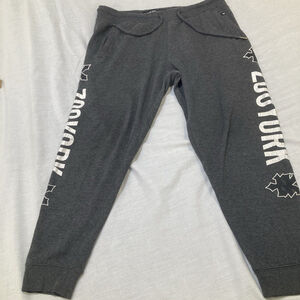 Zoo York Vintage Athletic Joggers Sweat Pants Womens Size MediumDrawstring Youth